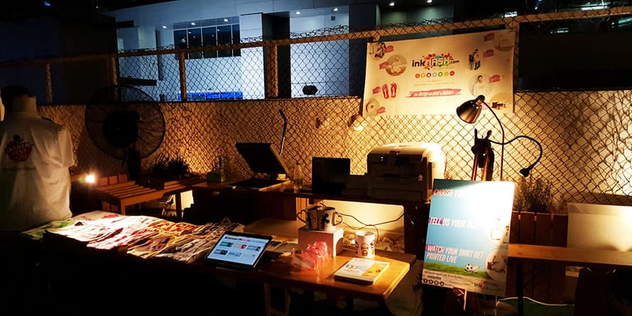 Live Activation — Evening event live printing