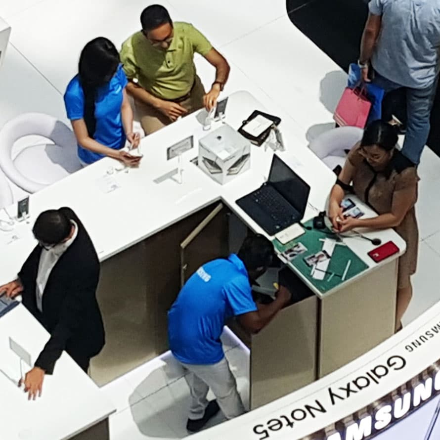 Samsung — Galaxy Note5 mall roadshow